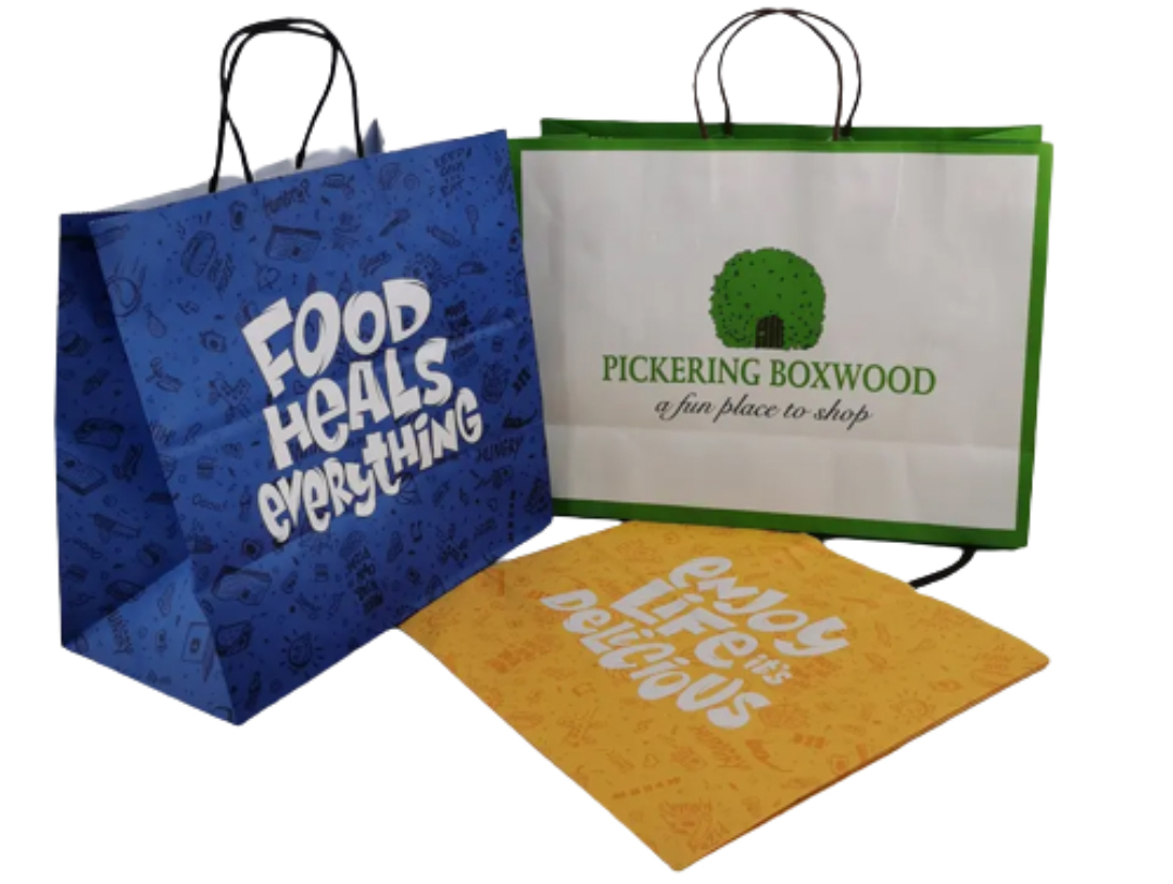 Packaging Kraft Coffee Paper Bag Customized Logo 