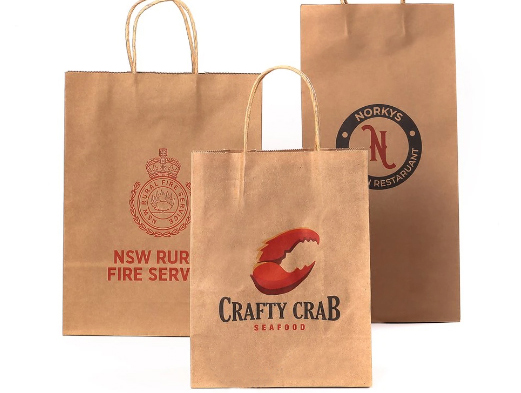 Colour Printing Kraft Paper Coffee Bags With Your Own Logo