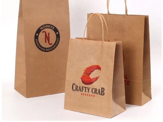 Colour Printing Kraft Paper Coffee Bags With Your Own Logo