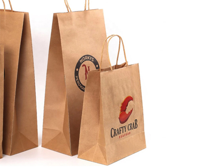 Colour Printing Kraft Paper Coffee Bags With Your Own Logo