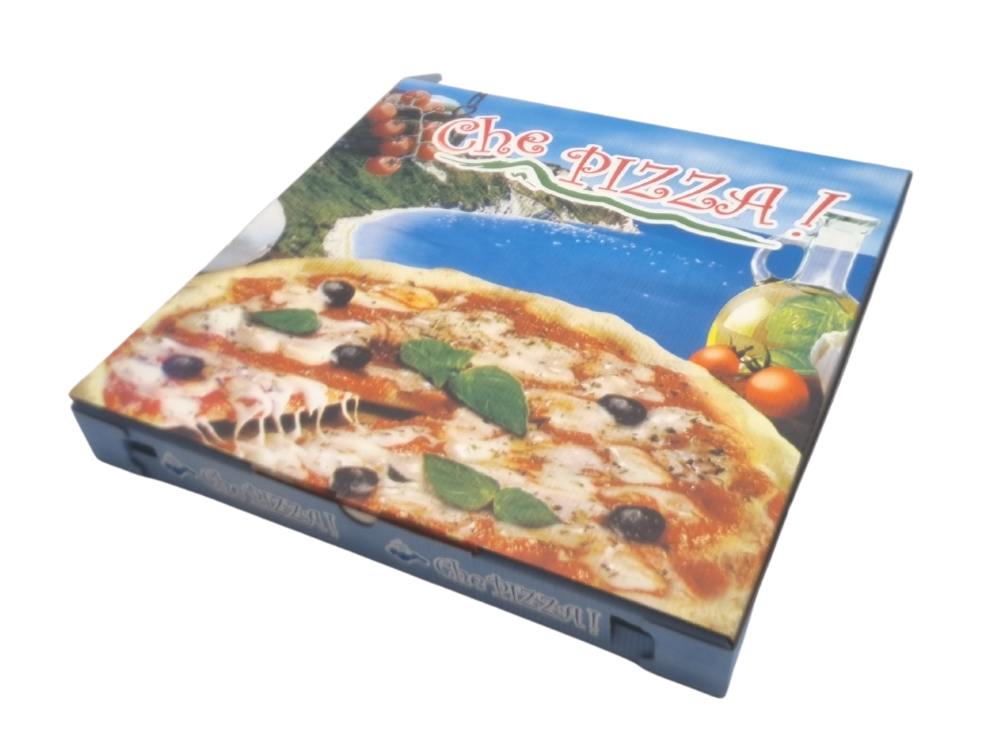 Cheap Packing Blue Color Pizza Boxes