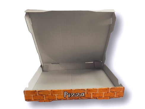 Takeaway Corrugated Recoverable Pizza Box 
