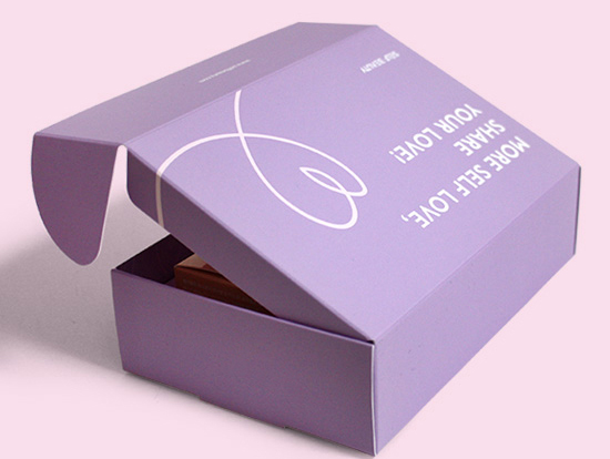 Rectangle Mailing Cosmetic Gift Packaging Box