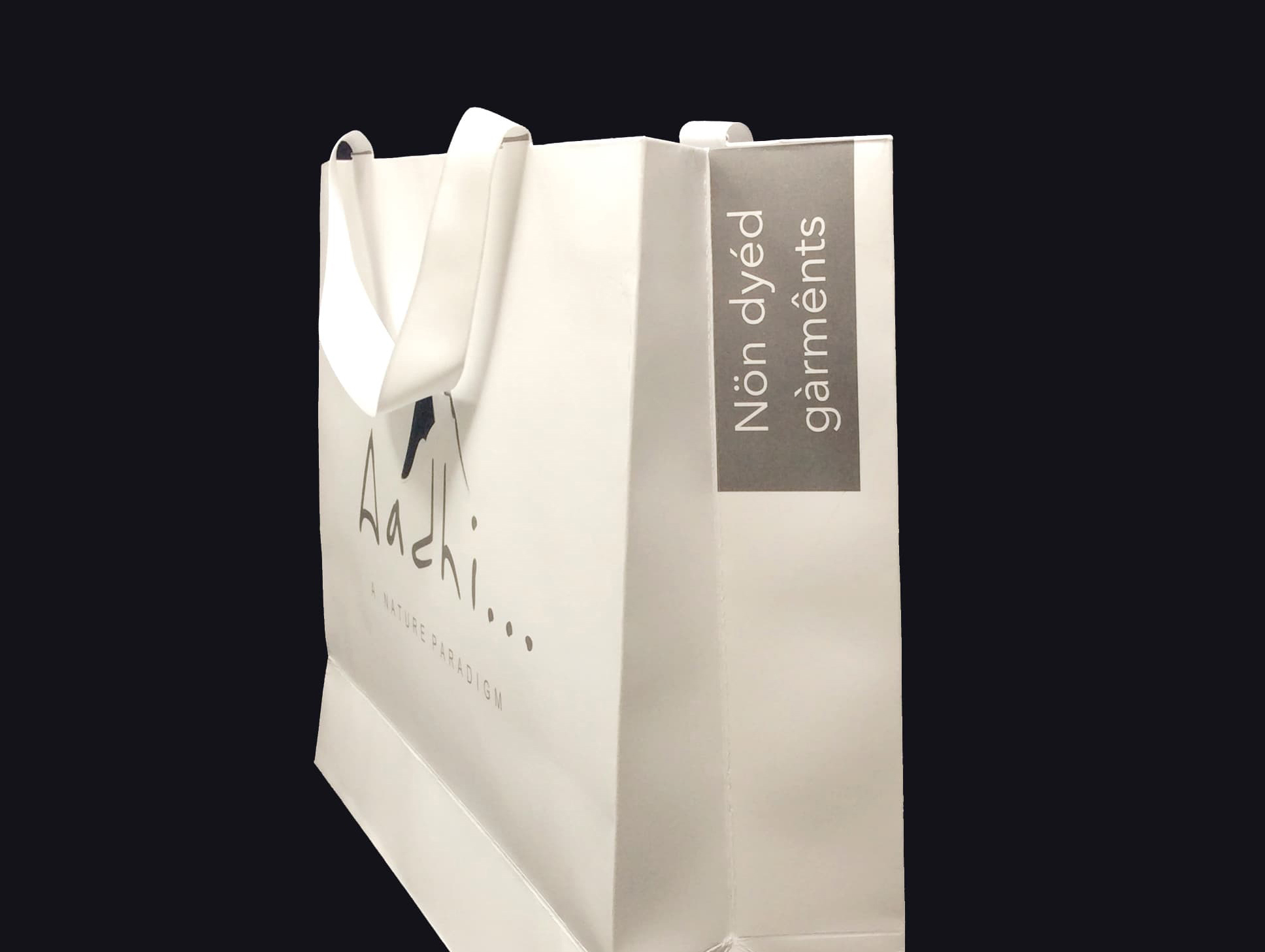 China Factory Shopping Paper Bag With Logo customization