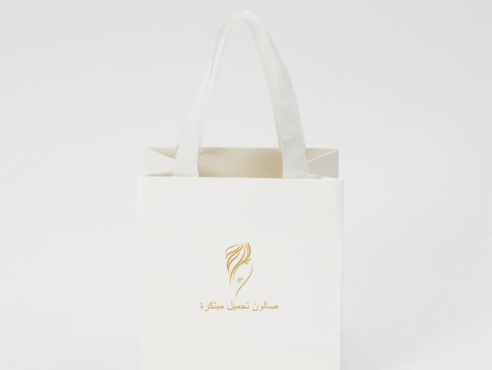 New Cheap White Customize Paper Bags With Handles