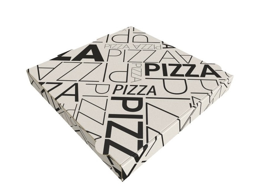Custom Shape Rectangle Pizza Box 