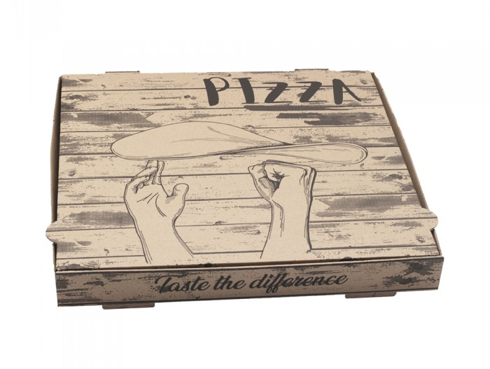 Canada Wood Grain Pizza Box