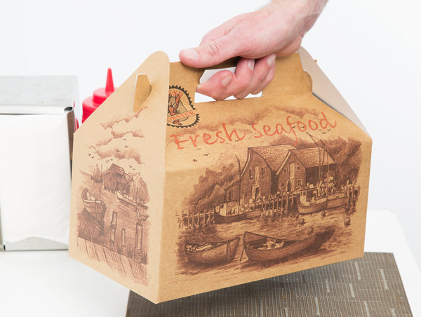 Fast Food Packaging Paper Boxes