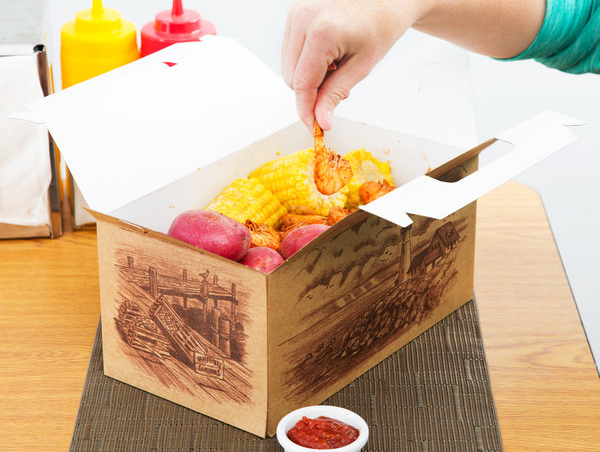 Fast Food Packaging Paper Boxes