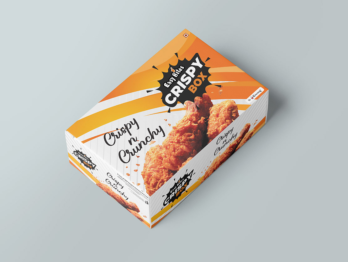 Rectangular Fried Chicken Packaging Box