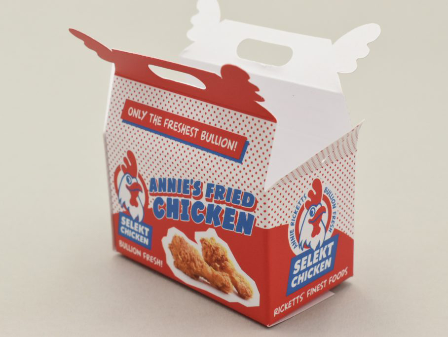 Take Away Fast Food Package Box 
