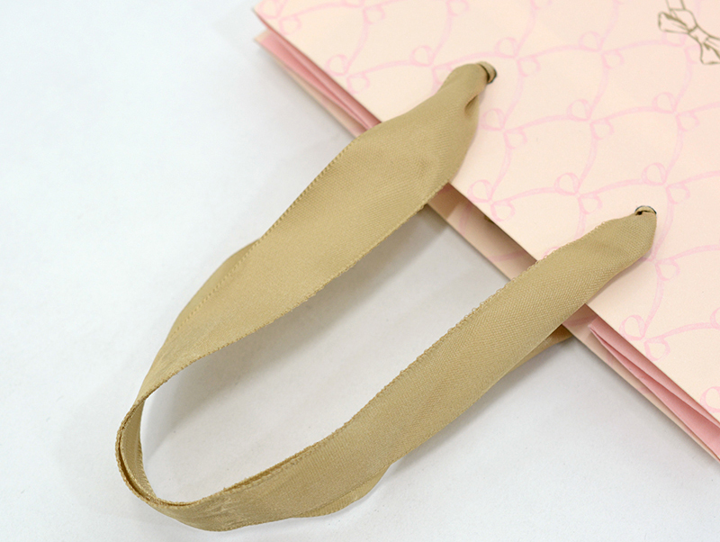 Paper Bags With Handles For Packing Gifts And Jewelry