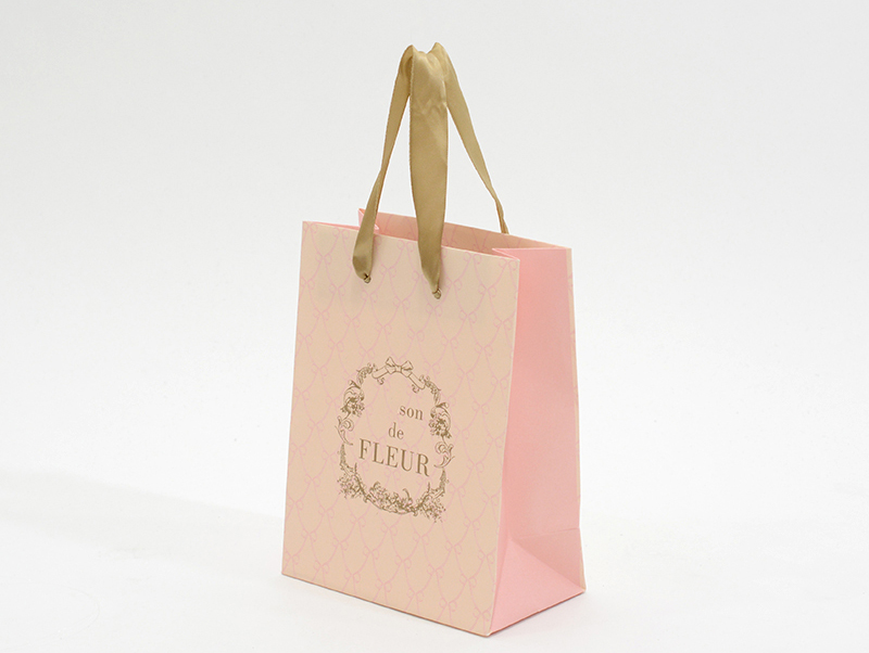 Paper Bags With Handles For Packing Gifts And Jewelry