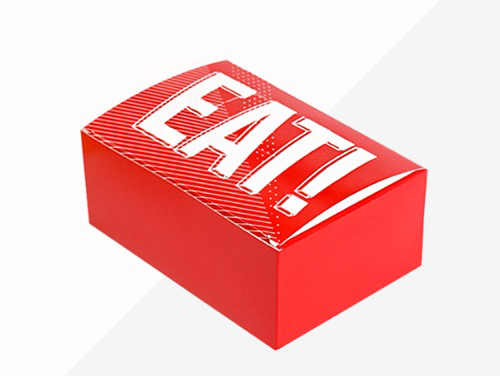 Take Away Food Box With Logo