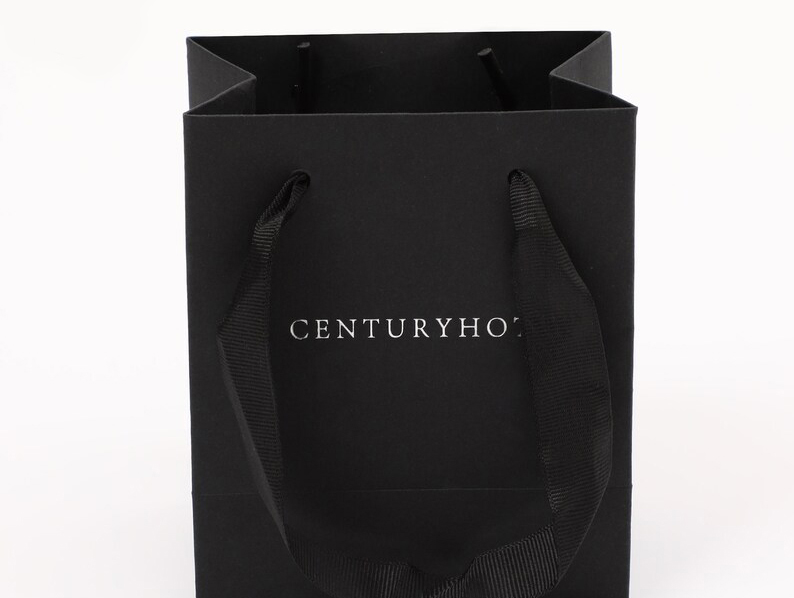 2023 China Luxury Black Gift Paper Bag  