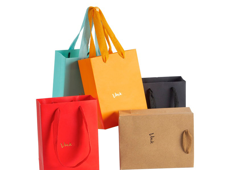 Wholesale Small Cheap Cosmetics Paper Bags 