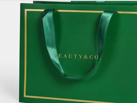  Luxury Green Shopping Paper Bags 