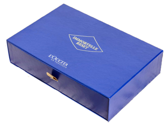 Blue Drawer Cosmetic Cardboard Material Gift Box 