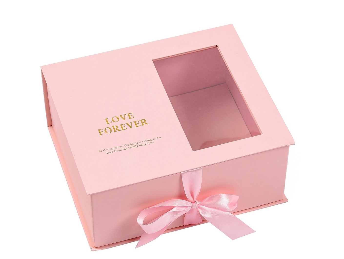 Exquisite Packaging Flowers And Cosmetic Cardboard Boxes With Window