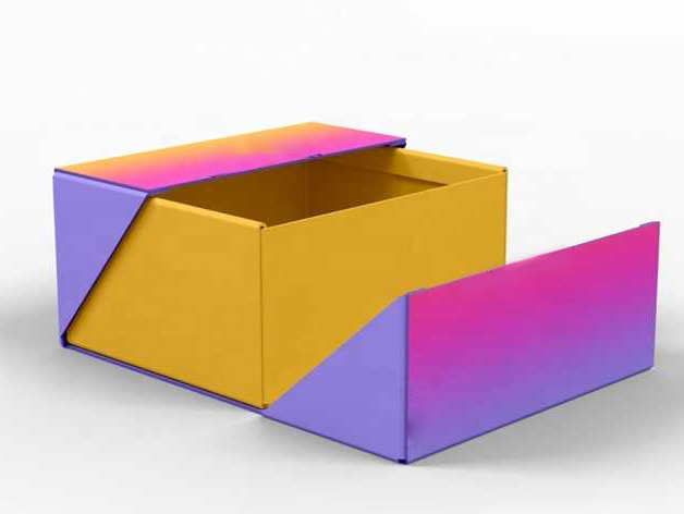 Double Door Luxury Packaging Cardboard Rigid Box
