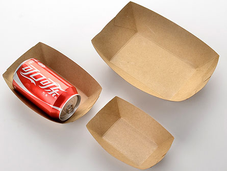 Kraft Paper Box Boat Shape