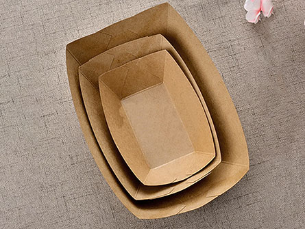 Kraft Paper Box Boat Shape