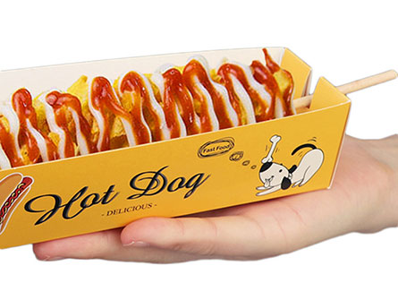 Hot Dog Packaging Paper Box