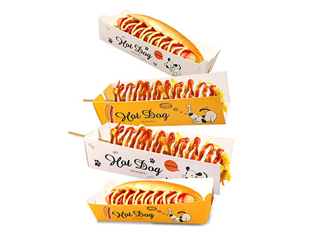 Hot Dog Packaging Paper Box