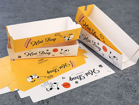 Hot Dog Packaging Paper Box