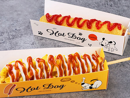 Hot Dog Packaging Paper Box