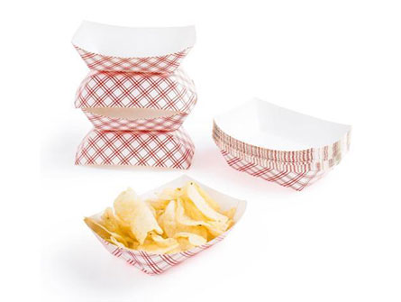 Paper Boat Paper Food Tray