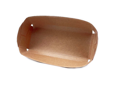 Disposable Ivory Paper Food Trays