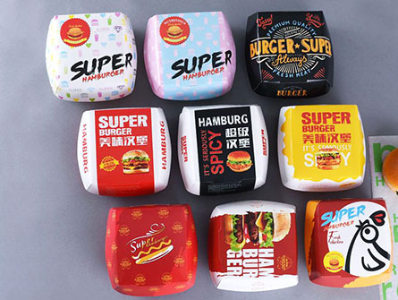 Disposable Burger Packaging