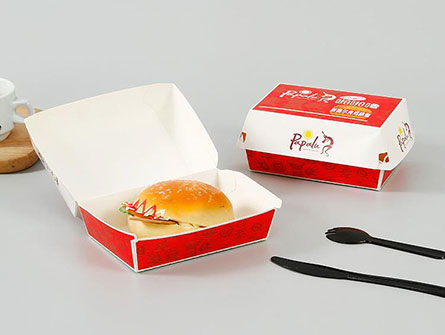 Biodegradable Hamburger Box