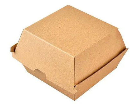 Kraft Paper Burger Packing Box 