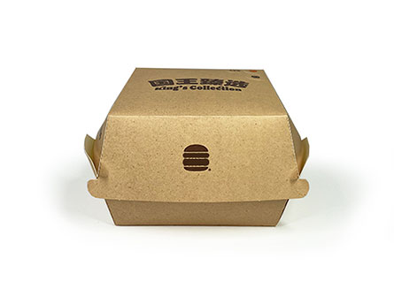 Paper Clamshell Burger Box