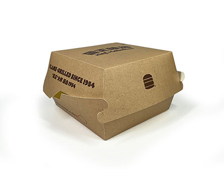 Paper Clamshell Burger Box