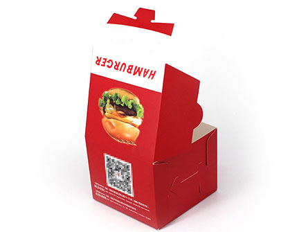 Food Burger Hamburger Box