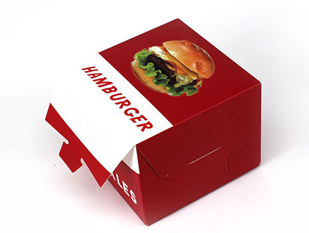 Food Burger Hamburger Box