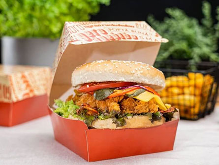 Takeaway Packing Burger Box