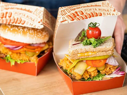 Takeaway Packing Burger Box