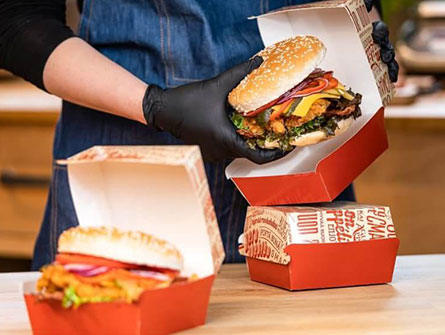 Takeaway Packing Burger Box