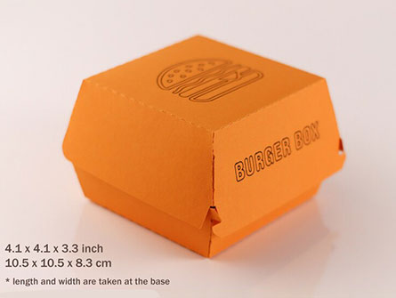 Disposable Burger Packing Box