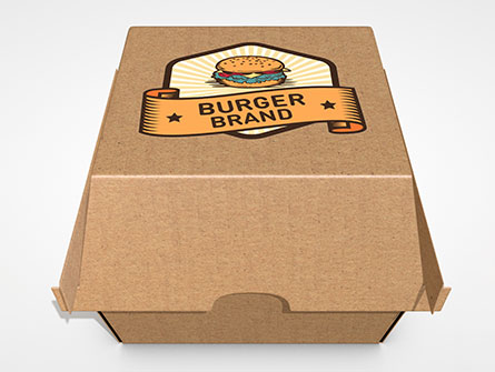 Hamburger Burger Packaging Box