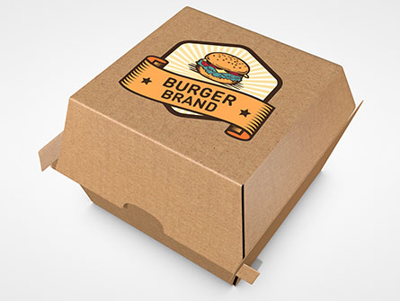 Hamburger Burger Packaging Box