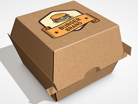 Hamburger Burger Packaging Box