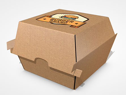 Hamburger Burger Packaging Box