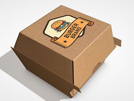 Hamburger Burger Packaging Box