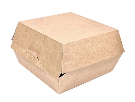 Brown Kraft Burger Box