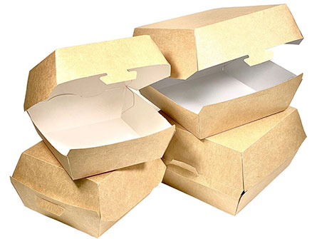 Brown Kraft Burger Box